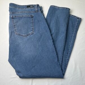 KUT From The Kloth Womens Jeans 18W High Rise Straight Leg Blue Denim
Stretch